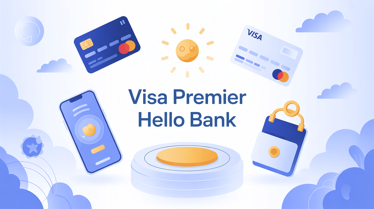 illustration premium visa premier hello bank