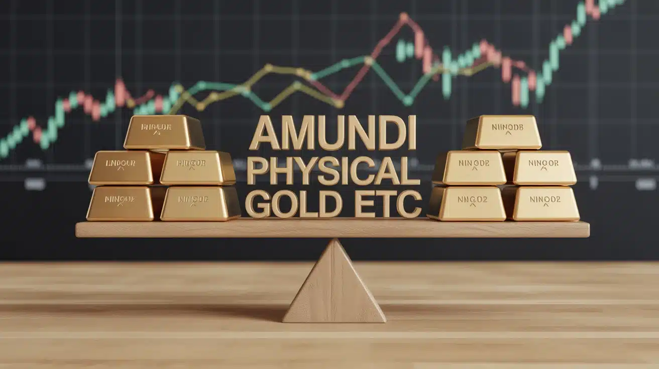 Balance entre or physique et finance moderne Amundi Physical Gold ETC