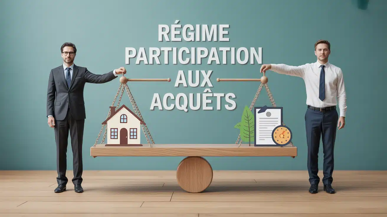 balance avec maison entreprise documents regime de participation aux acquets