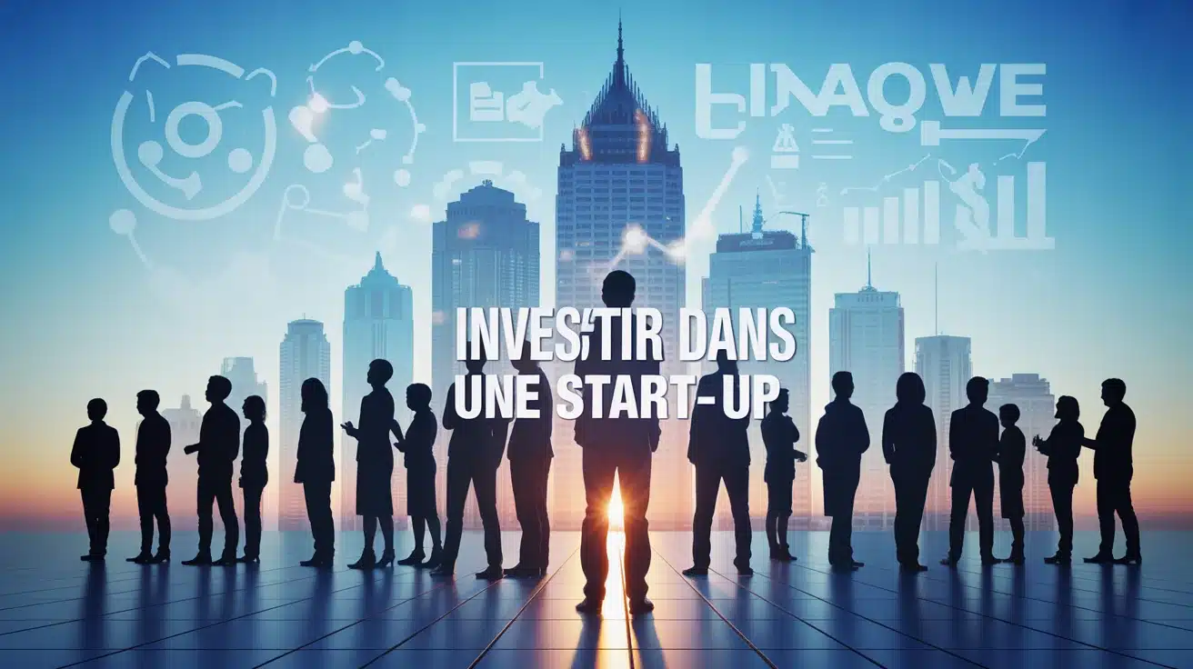 Illustration vectorielle investir dans une start-up avec innovation et croissance