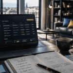 teletravail en ligne freelance bureau ordinateur
