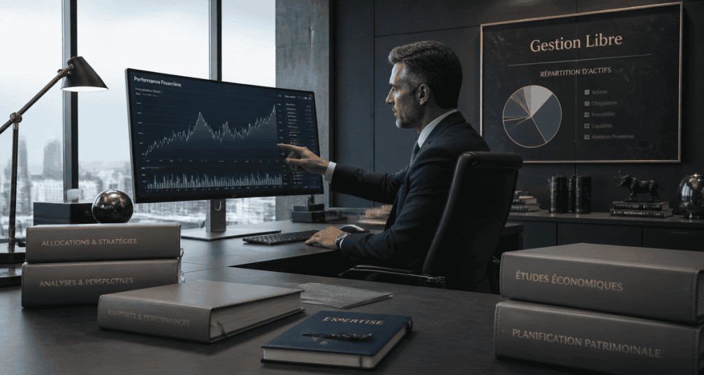 assurance vie gestion libre graphique