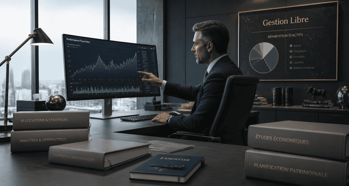 assurance vie gestion libre graphique