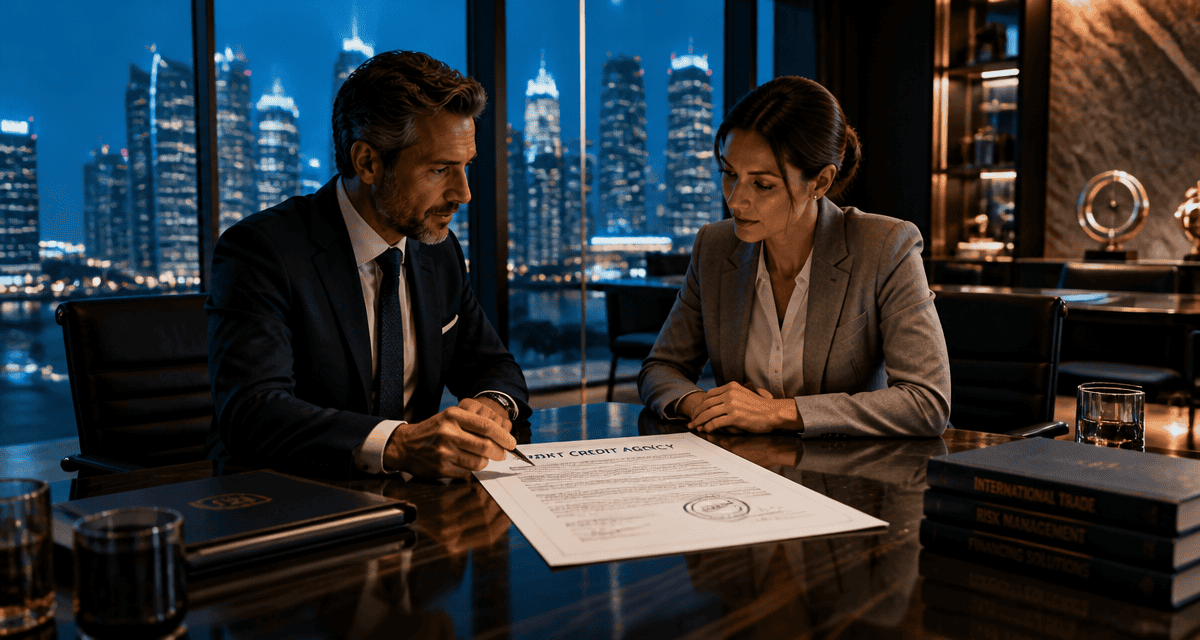 Export credit agency contrat export dirigeants