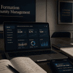 formation community management salle réunion moderne