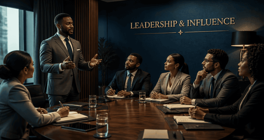 Leadership leadership réunion équipe moderne