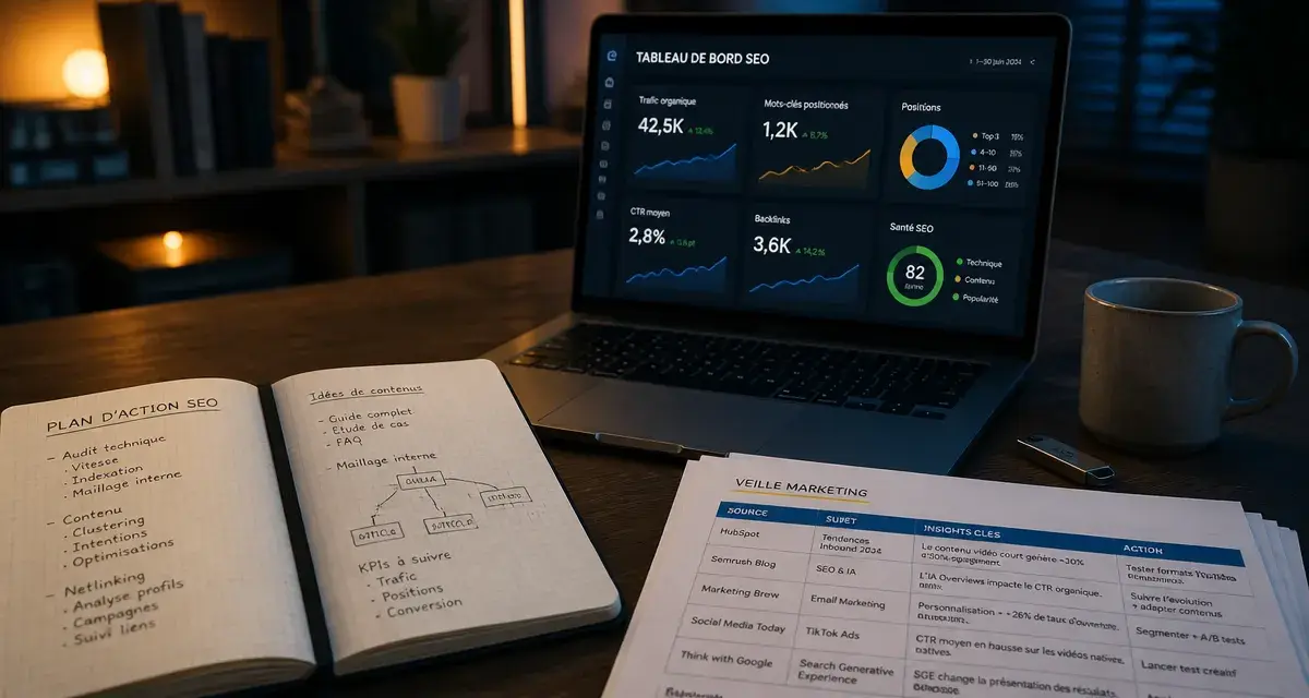 Blog seo marketing : veille experte pour piloter la visibilité
