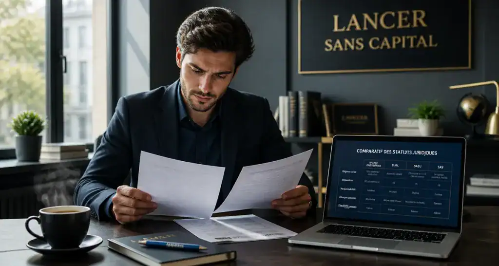 comment monter son entreprise sans argent jeune entrepreneur bureau