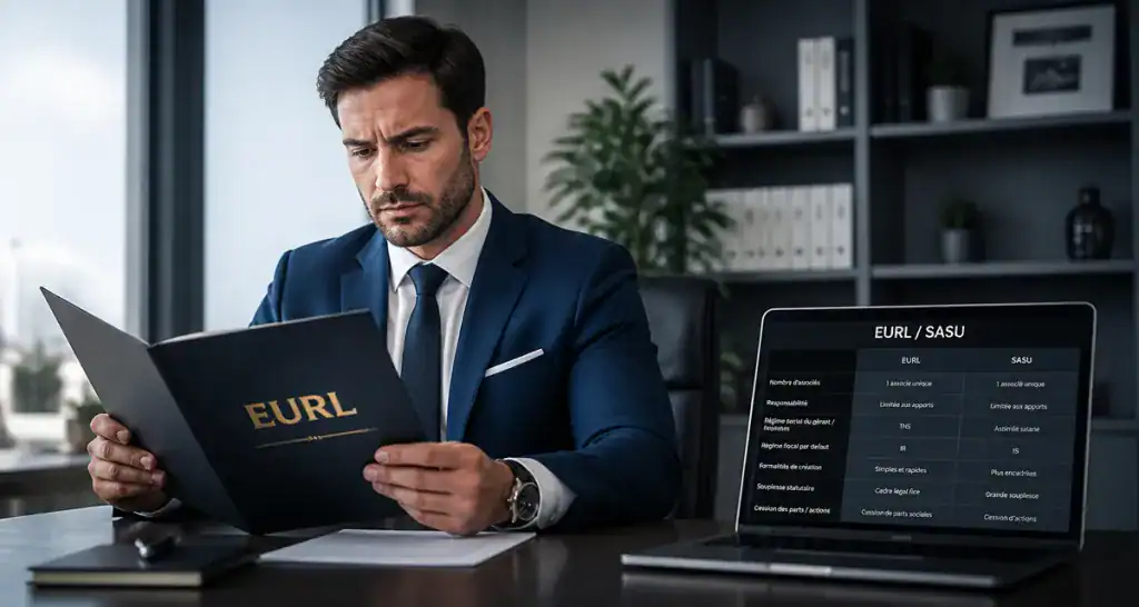 eurl statut entrepreneur dossier bureau
