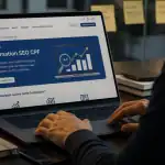 formation seo cpf sur ordinateur portable