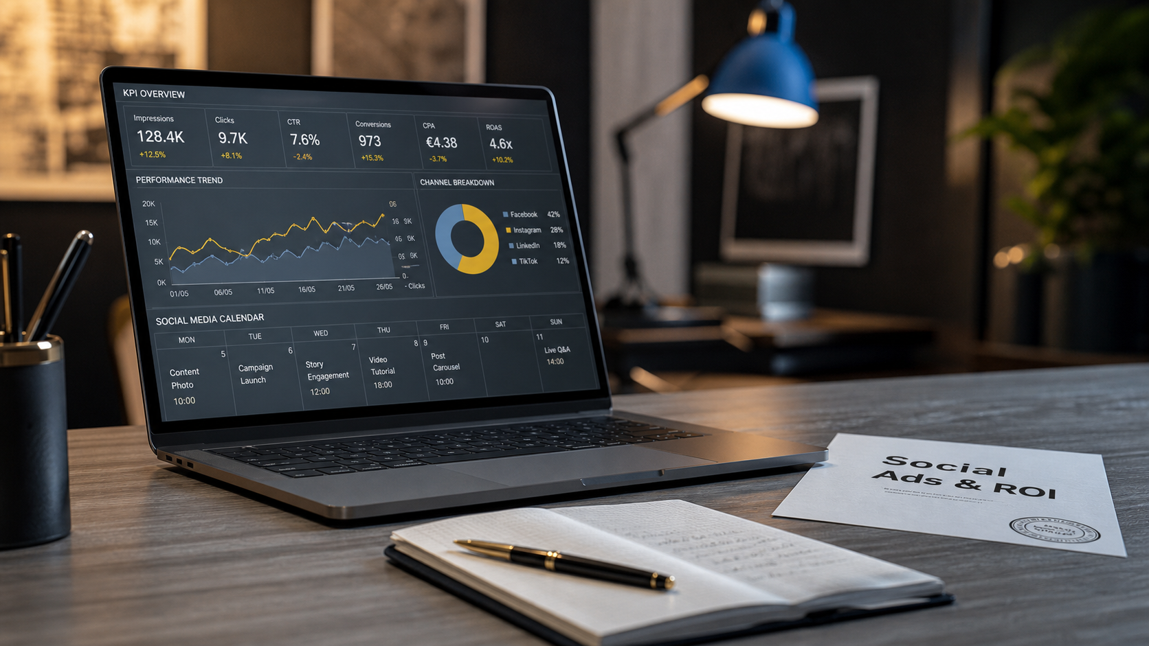Formation social media : KPI, social ads et e-réputation