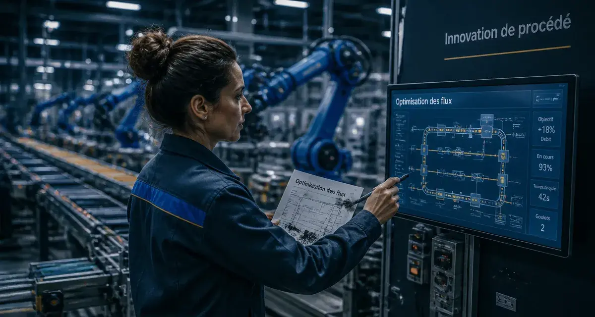 Innovation de procédé : atelier connecté et amélioration productivité
