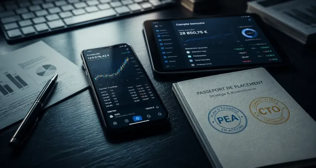 Meilleur application bourse : commission 0€ ou PEA complet