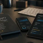 outils ia community management : tableau social media sur écran