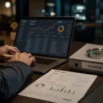Agence de communication SEO : audit SEO en bureau moderne