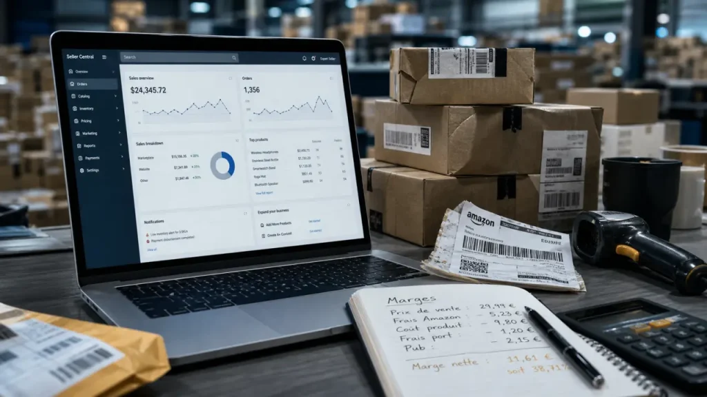 Vendre sur Amazon sans stock : choisir entre dropshipping, FBA et print on demand