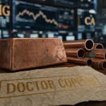 Investir dans le cuivre : lingot de cuivre et écrans HG