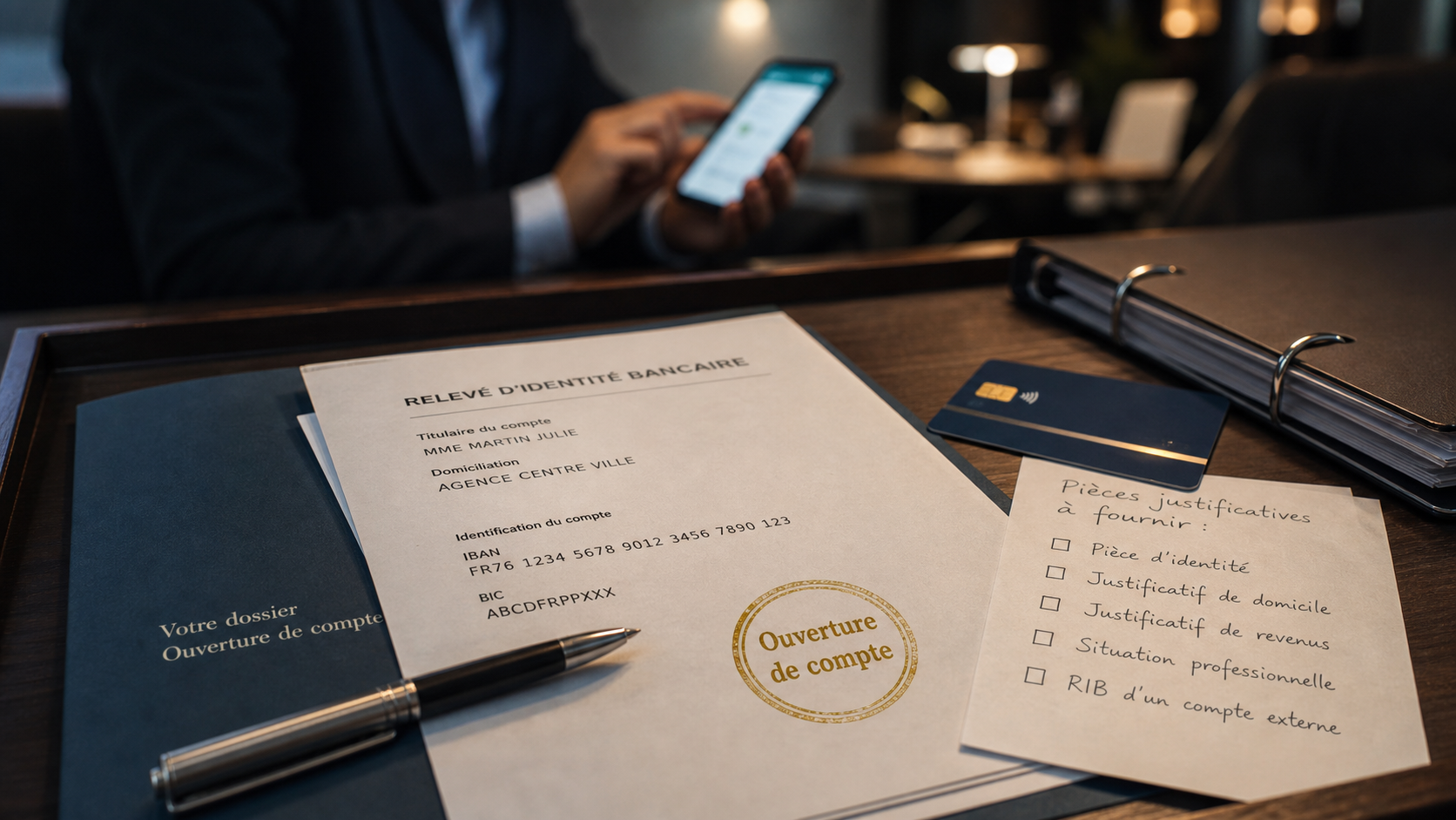 Documents pour ouvrir compte Banque Populaire en agence