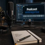 Podcast entreprise : micro studio audio et expertise entreprise