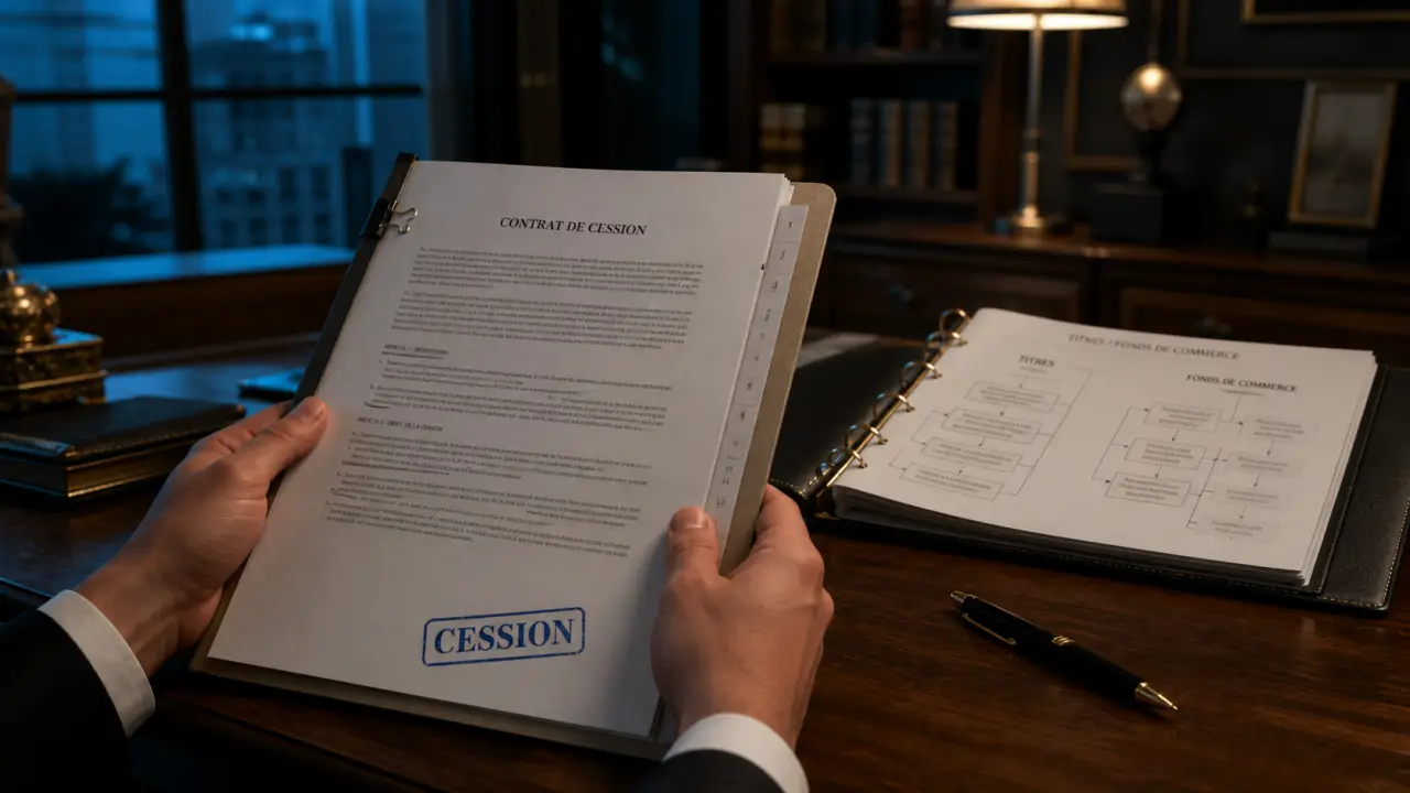 Cession entreprise : contrat pour fonds de commerce, parts sociales et actions