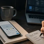 Social media définition : smartphone pour publier du contenu