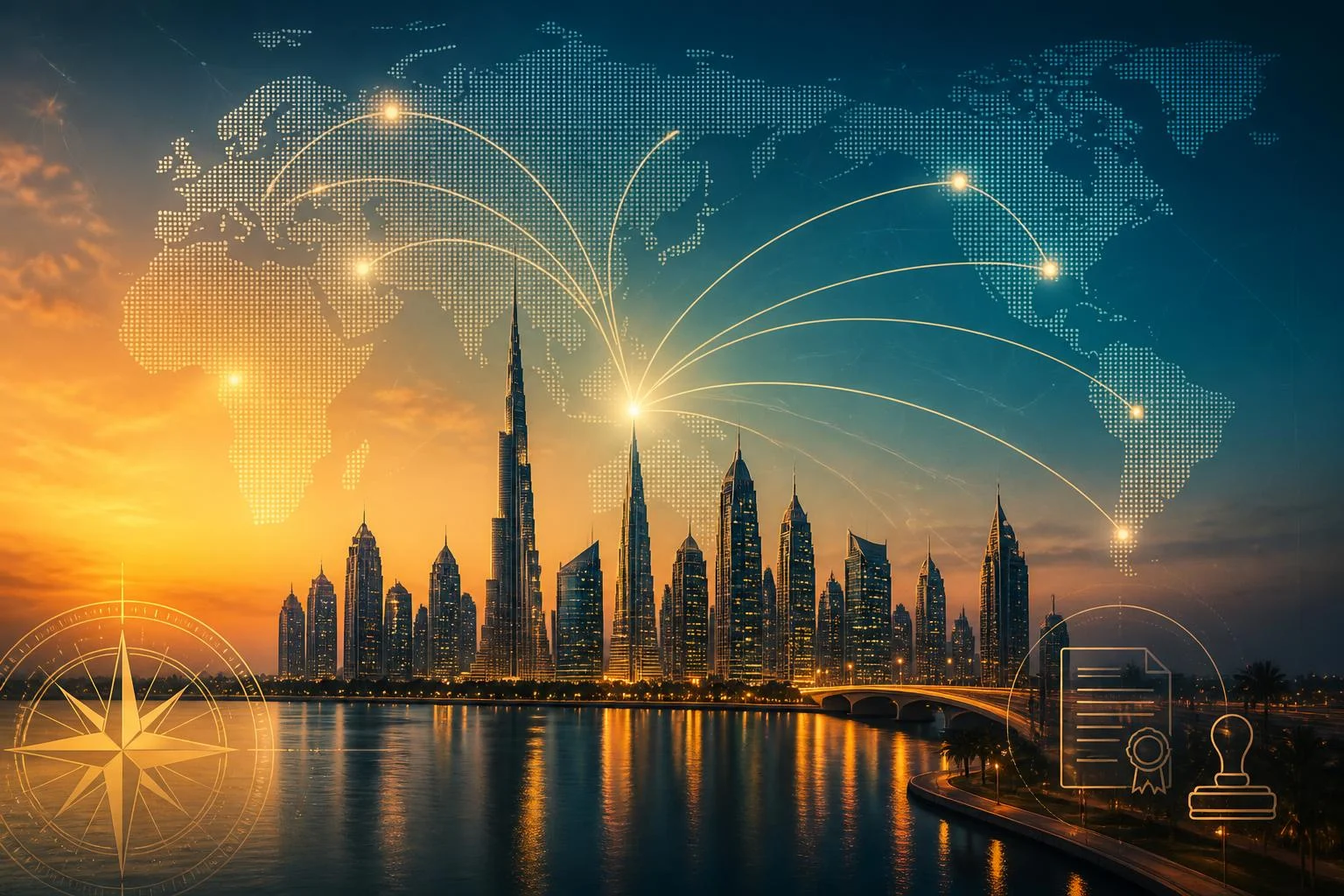 Dubaï comme base régionale : marchés, licences, partenaires