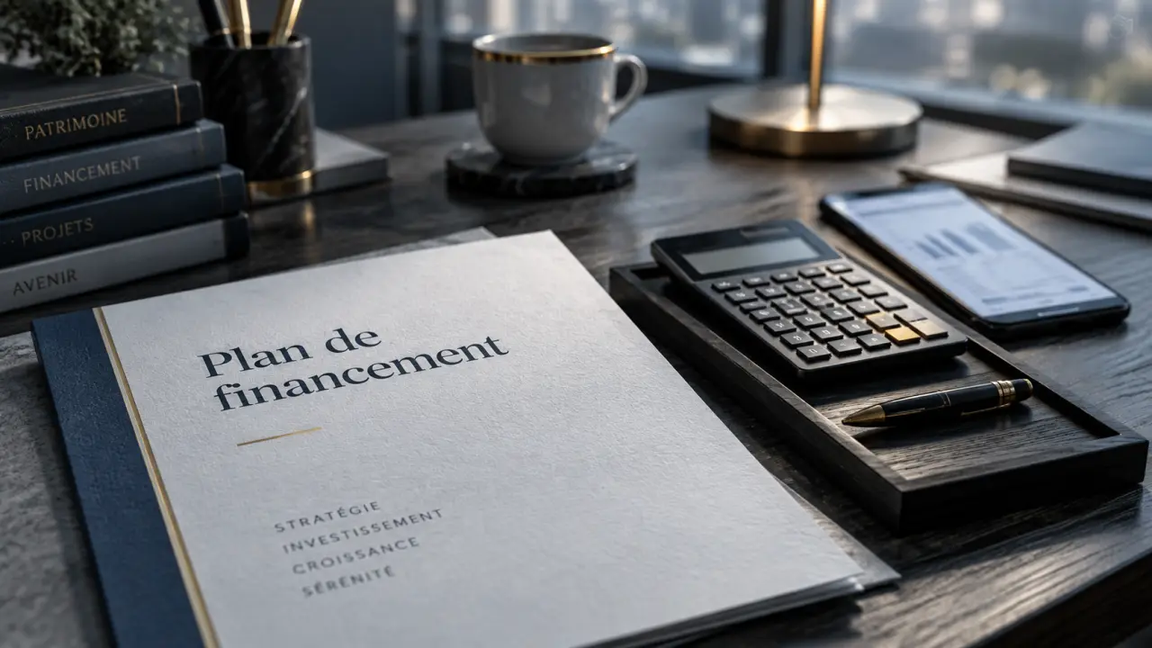 Emprunt professionnel : plan de financement et calcul trésorerie