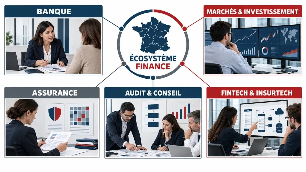 Entreprise finance : panorama des secteurs et métiers de la finance en France