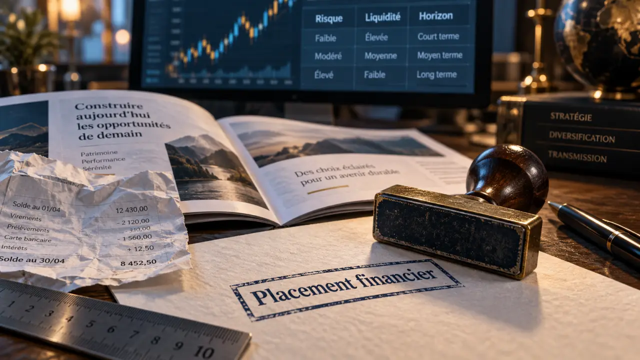 Placement financier : sécurité immédiate ou rendement durable