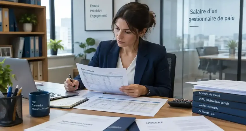 Salaire d’un gestionnaire de paie : revenus moyens et évolution de carrière