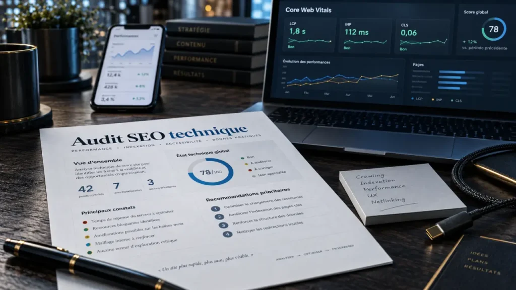 Le SEO marketing repose sur 3 leviers : contenu, technique et autorité