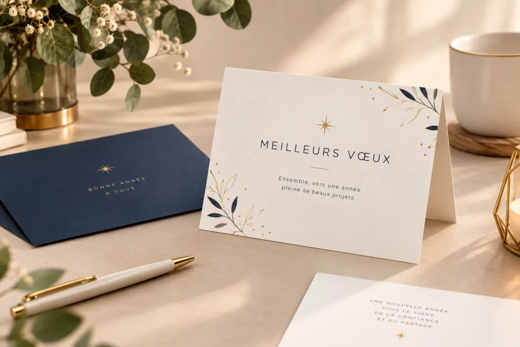 Cartes de vœux personnalisées pour entreprise : idées originales et conseils pour bien choisir