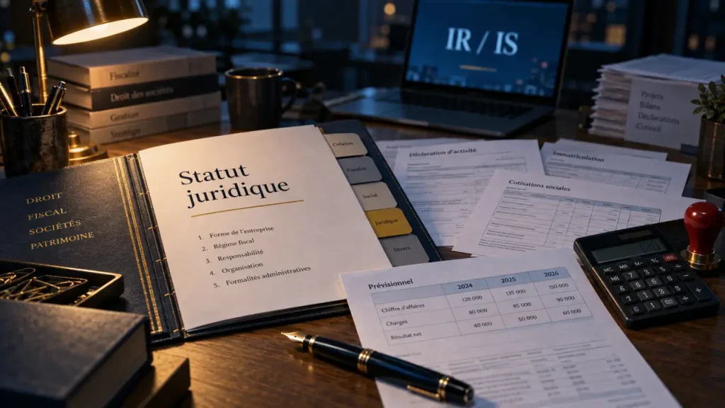 Choisir son statut juridique : simplicité au démarrage ou capacité à grandir ?
