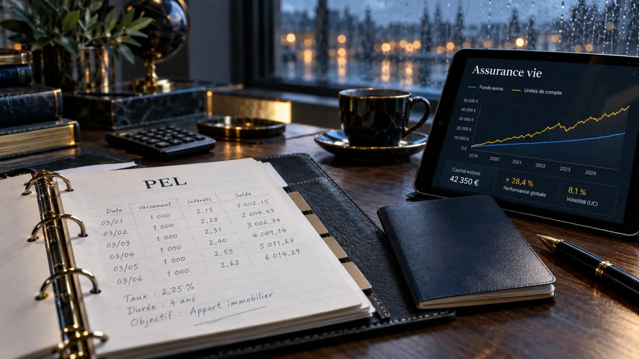 PEL ou assurance vie : taux fixe et fiscalité